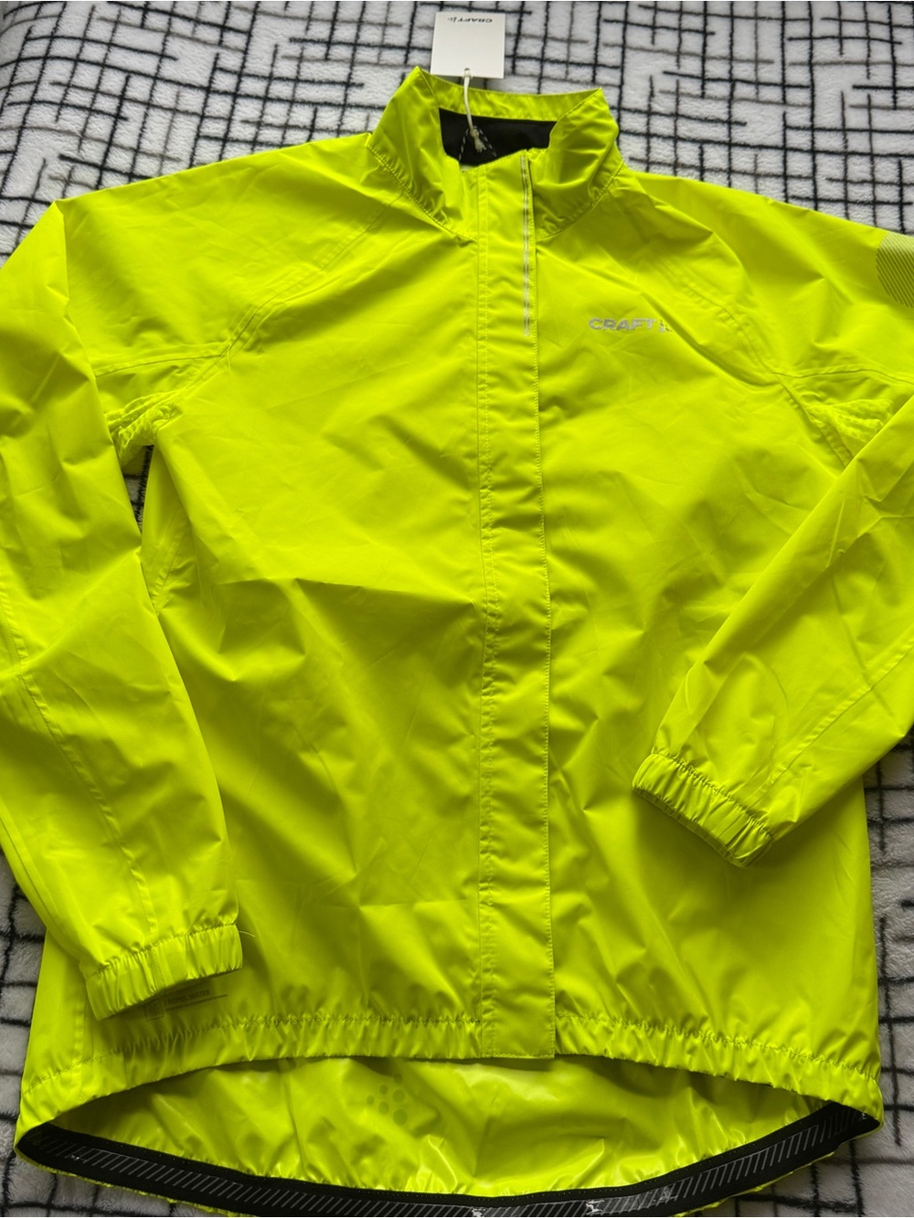 NWT Craft Core Endur Hydro Cycling Jacket 2 - Flumino High-Vis Yellow Women’s M